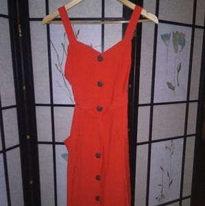 Button-down sundress